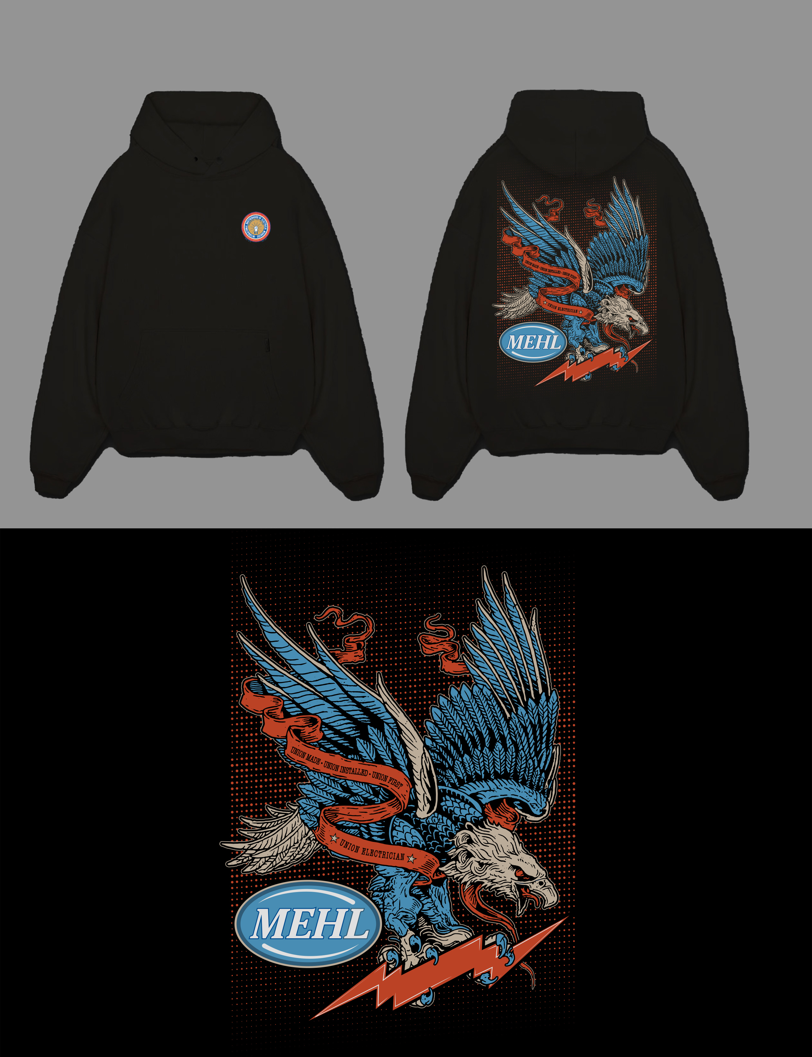 T-shirt Design by KickArt for Mehl Electric Company, Inc. | Design #36287060