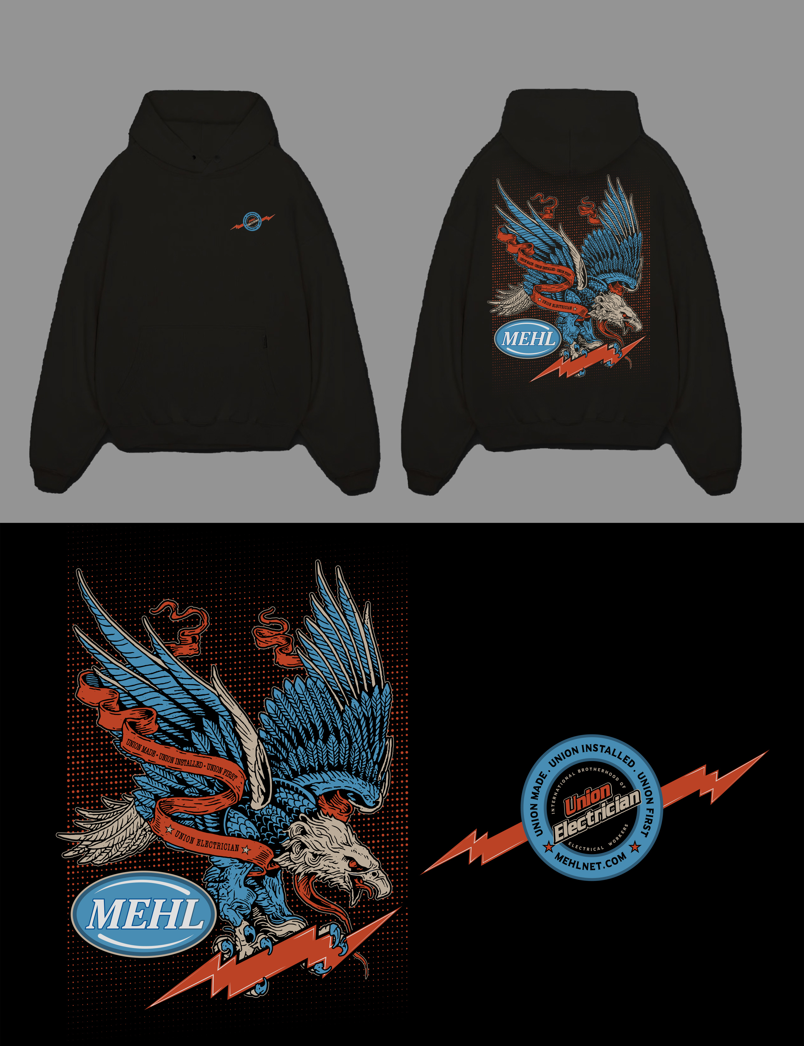 T-shirt Design by KickArt for Mehl Electric Company, Inc. | Design #36287255