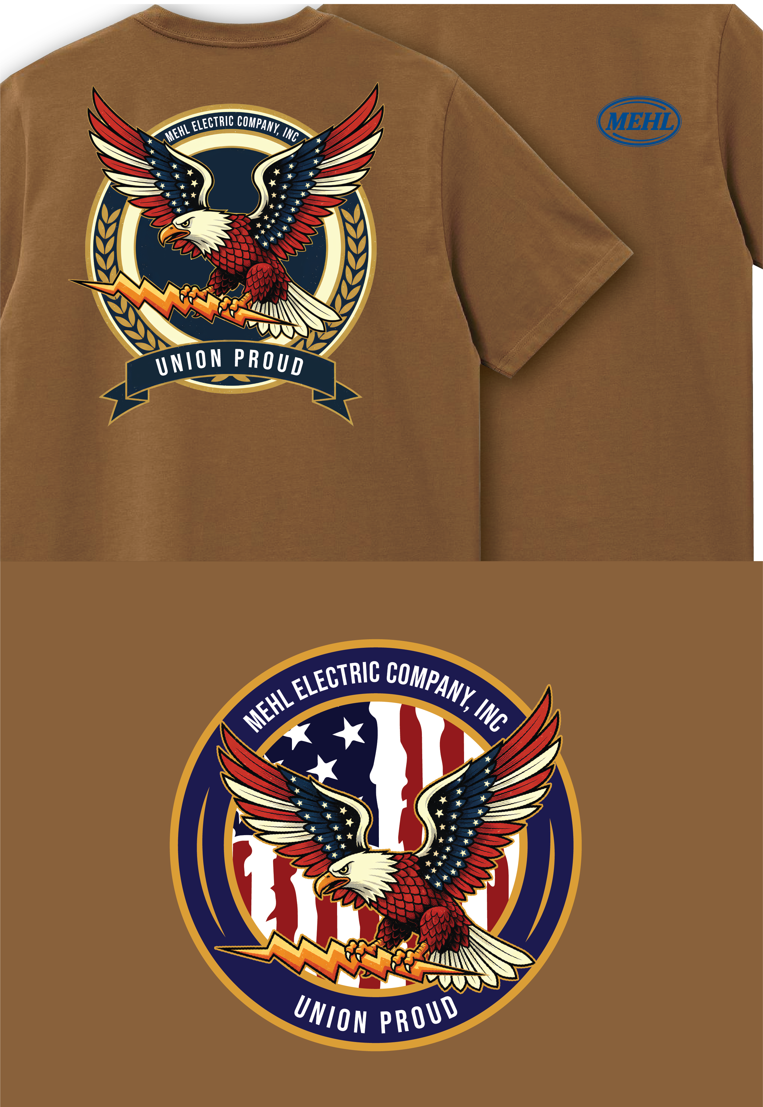 T-shirt Design by tyaz 2 for Mehl Electric Company, Inc. | Design #36294539