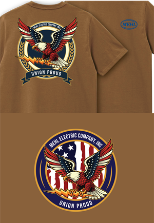 T-shirt Design by tyaz 2 for Mehl Electric Company, Inc. | Design: #36294539