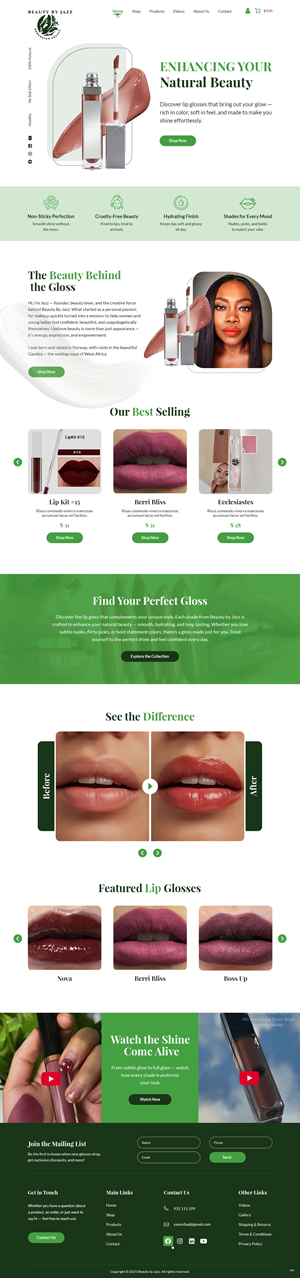 Web Design by pb for this project | Design: #36279290