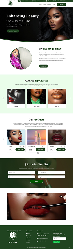 Web Design by pb for this project | Design: #36279295