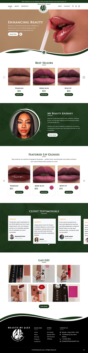 Web Design by pb for this project | Design: #36279296