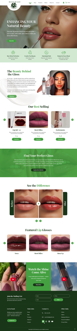 Web Design by pb for this project | Design: #36279297