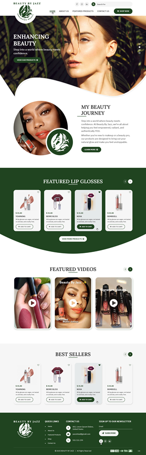 Web Design by pb for this project | Design: #36279306