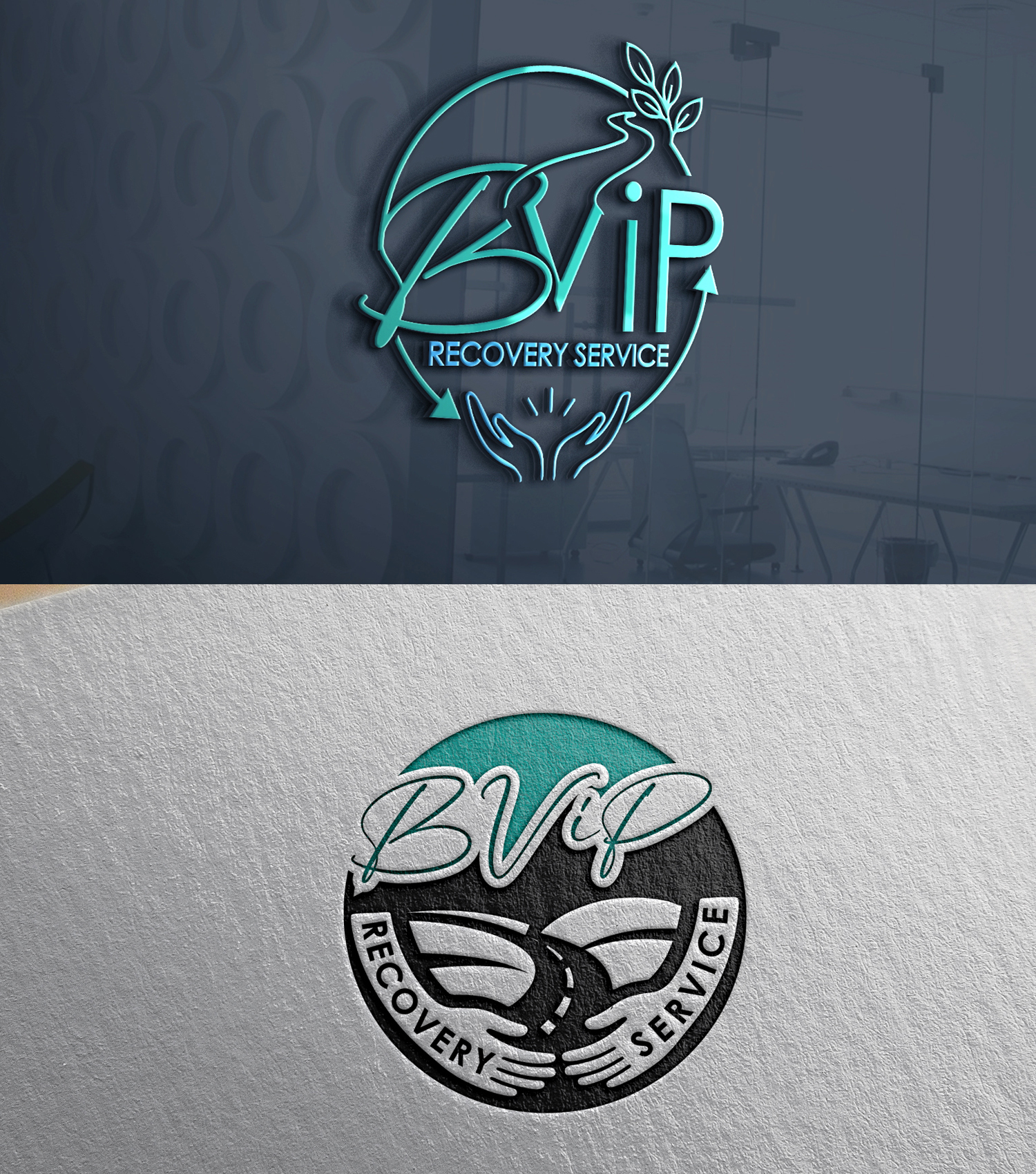 Logo Design by 24ksunny for BViP Recovery Services | Design #36268482