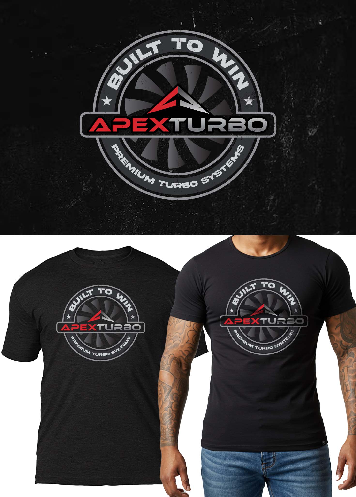 T-shirt Design by Adiba Craft for ApexTurbo LLC | Design #36272825