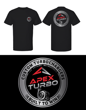 T-shirt Design by KickArt for ApexTurbo LLC | Design: #36286209