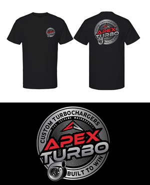 T-shirt Design by KickArt for ApexTurbo LLC | Design #36286511
