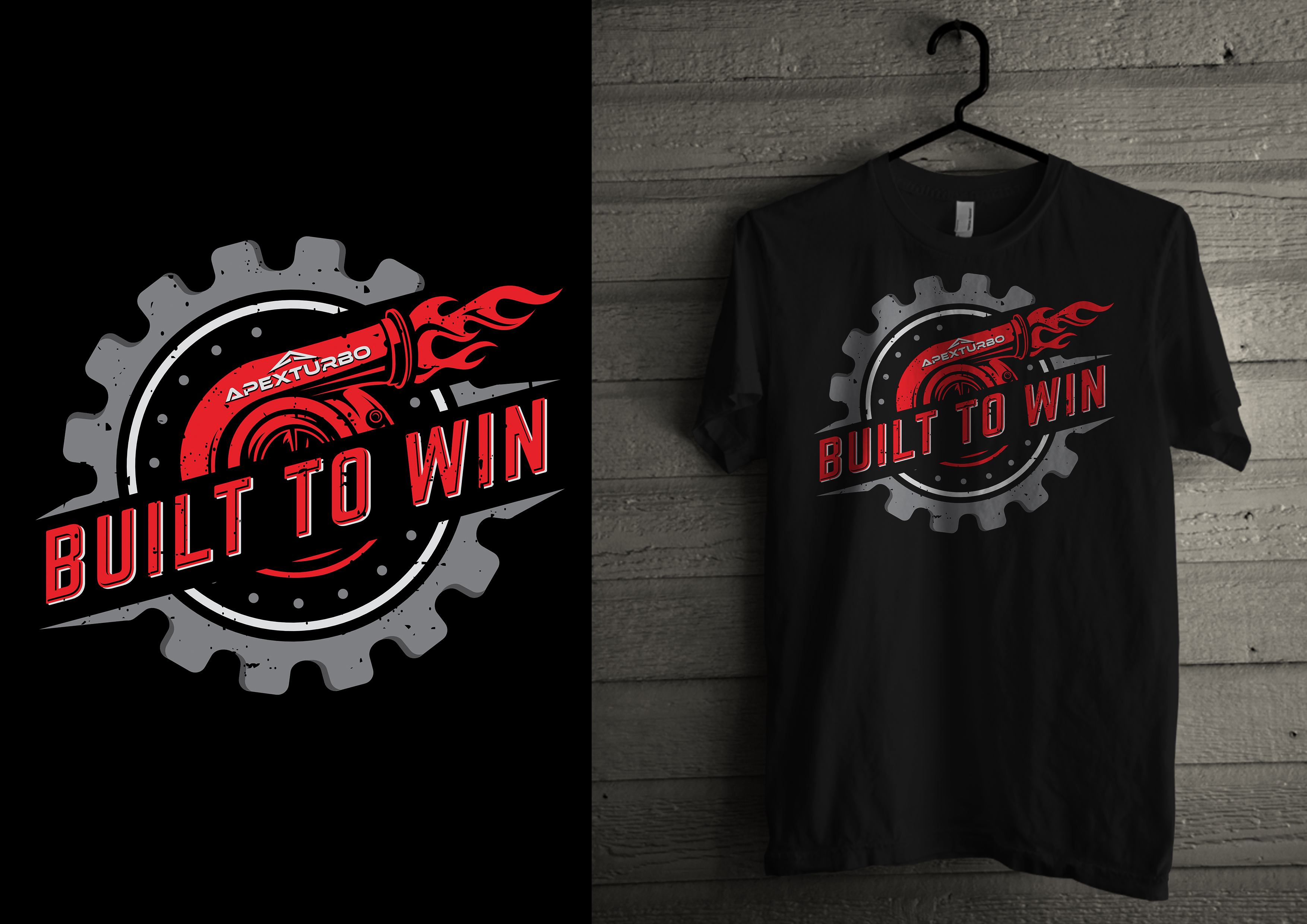 T-shirt Design by denuj for ApexTurbo LLC | Design #36276613
