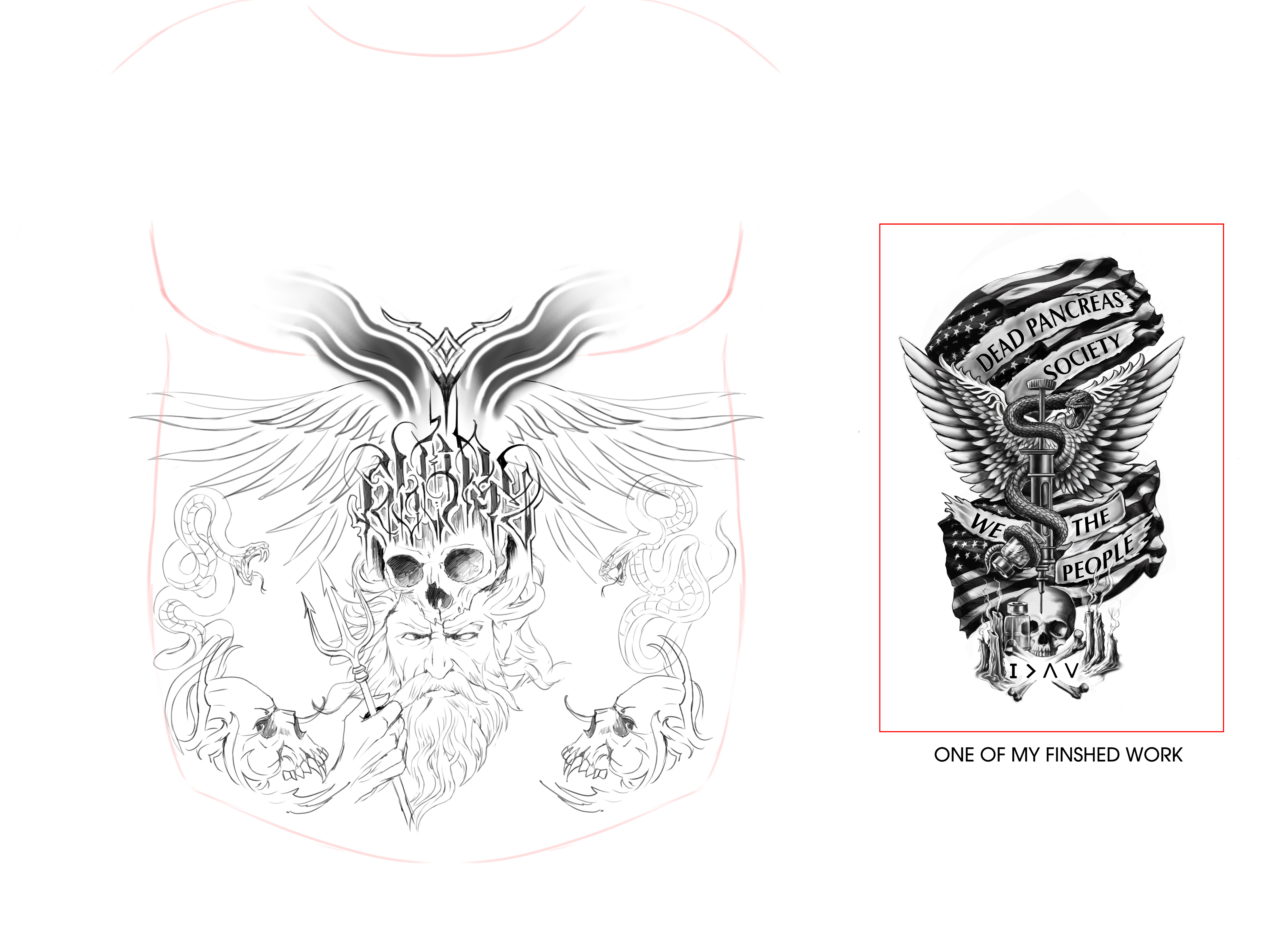 Tattoo Design by ELAMANTS for this project | Design #36285522