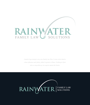 Logo Design by Farhad Kreative for Rainwater Family Law Solutions, APC | Design #36269609