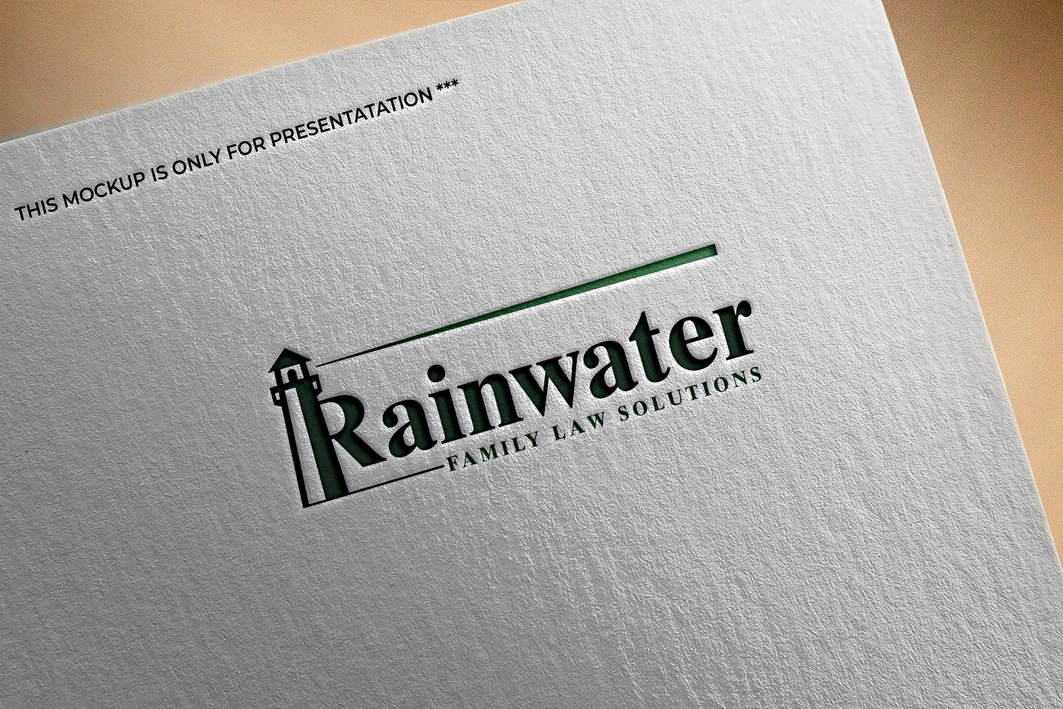 Logo Design by Widi Nalendra for Rainwater Family Law Solutions, APC | Design #36275292