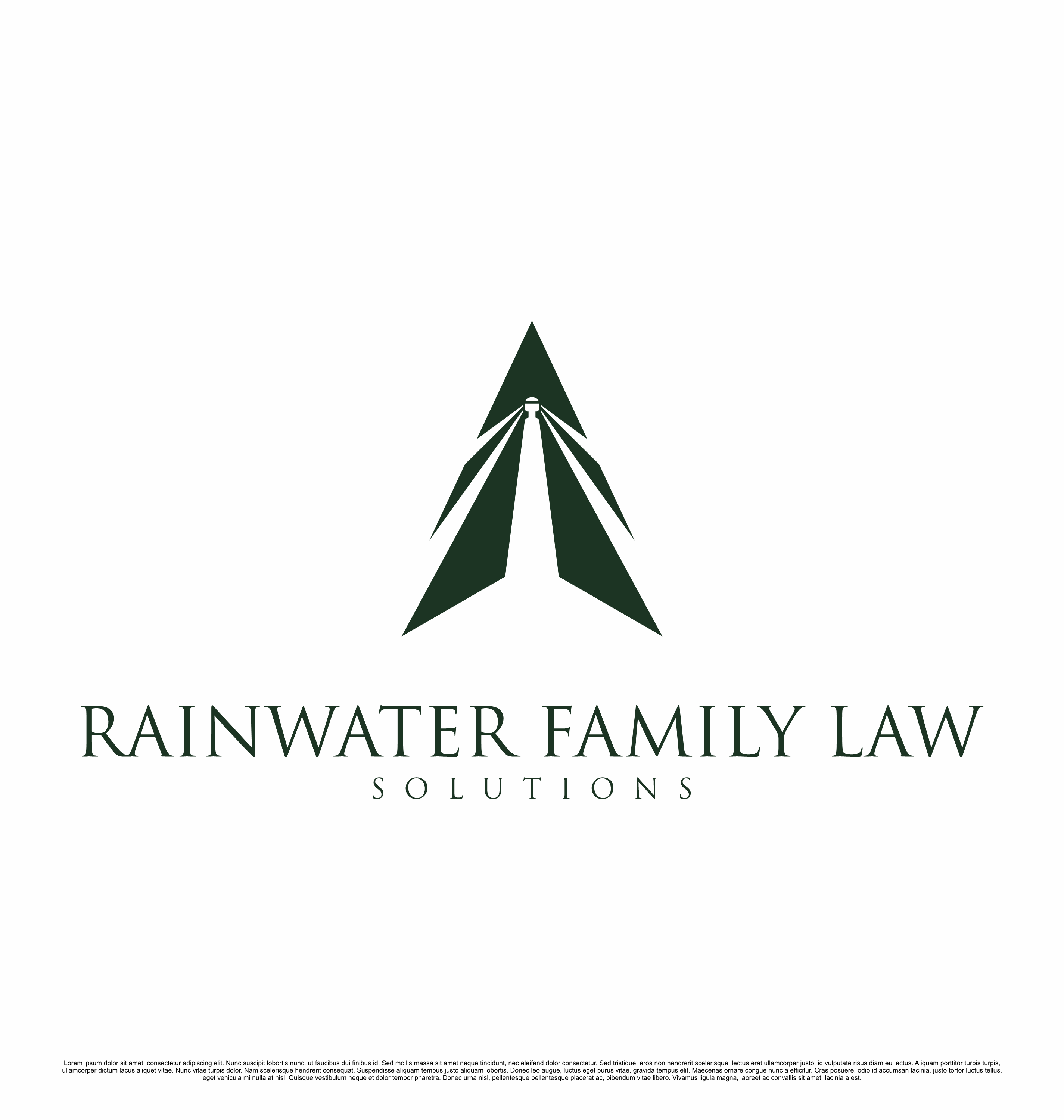 Logo Design by saesean for Rainwater Family Law Solutions, APC | Design #36276491