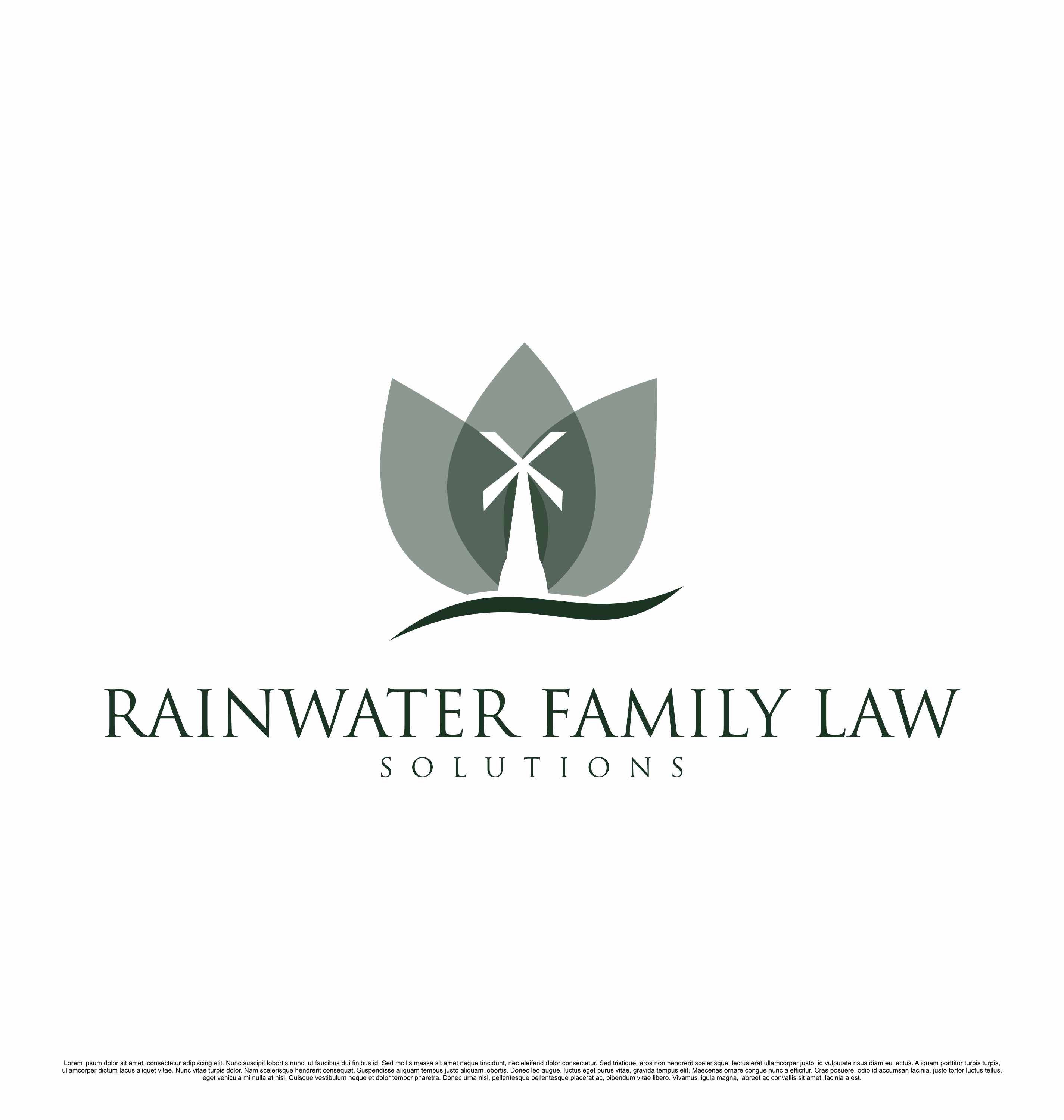 Logo Design by saesean for Rainwater Family Law Solutions, APC | Design #36276492