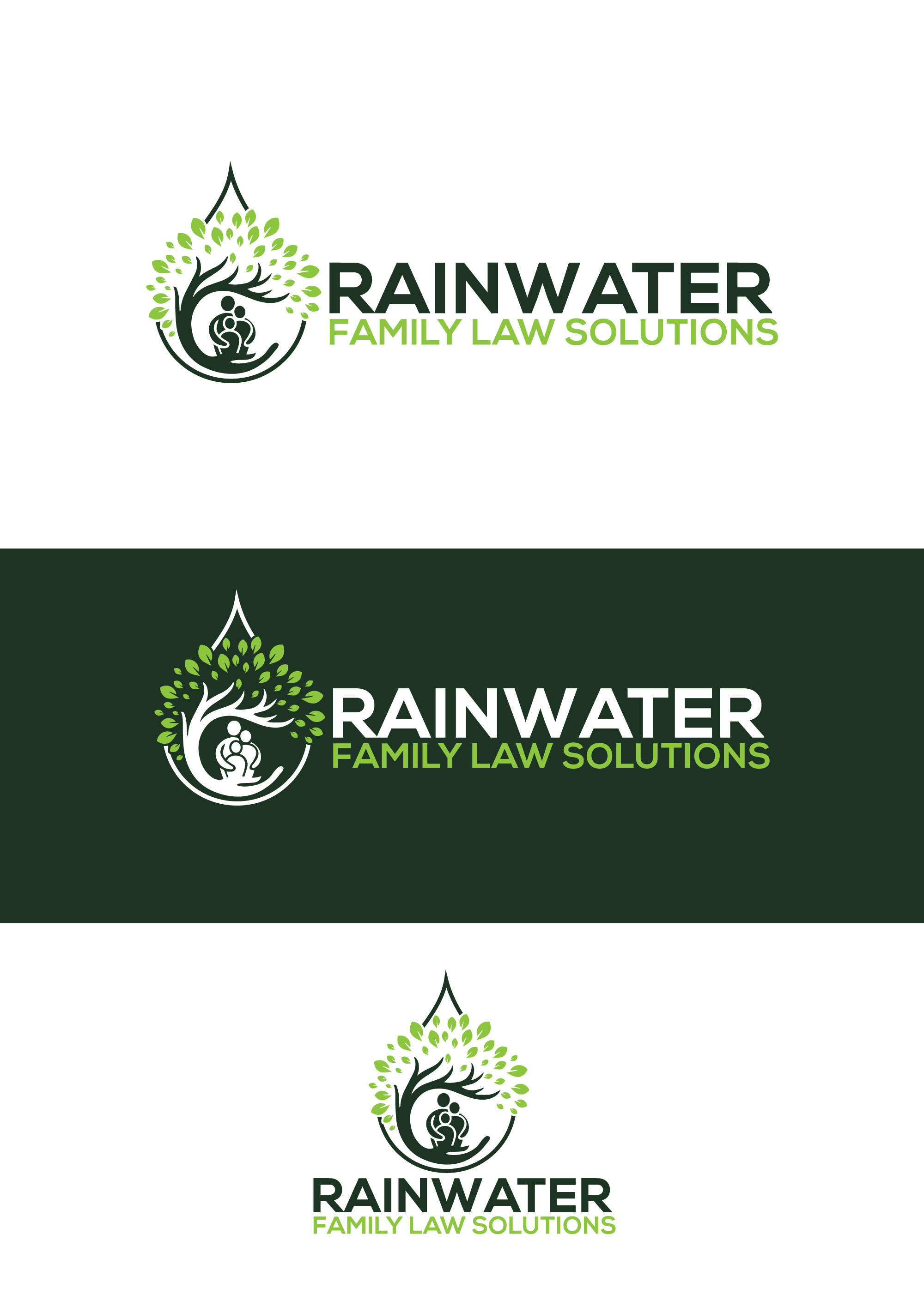 Diseño de Logo por Helen. para Rainwater Family Law Solutions, APC | Diseño #36281056