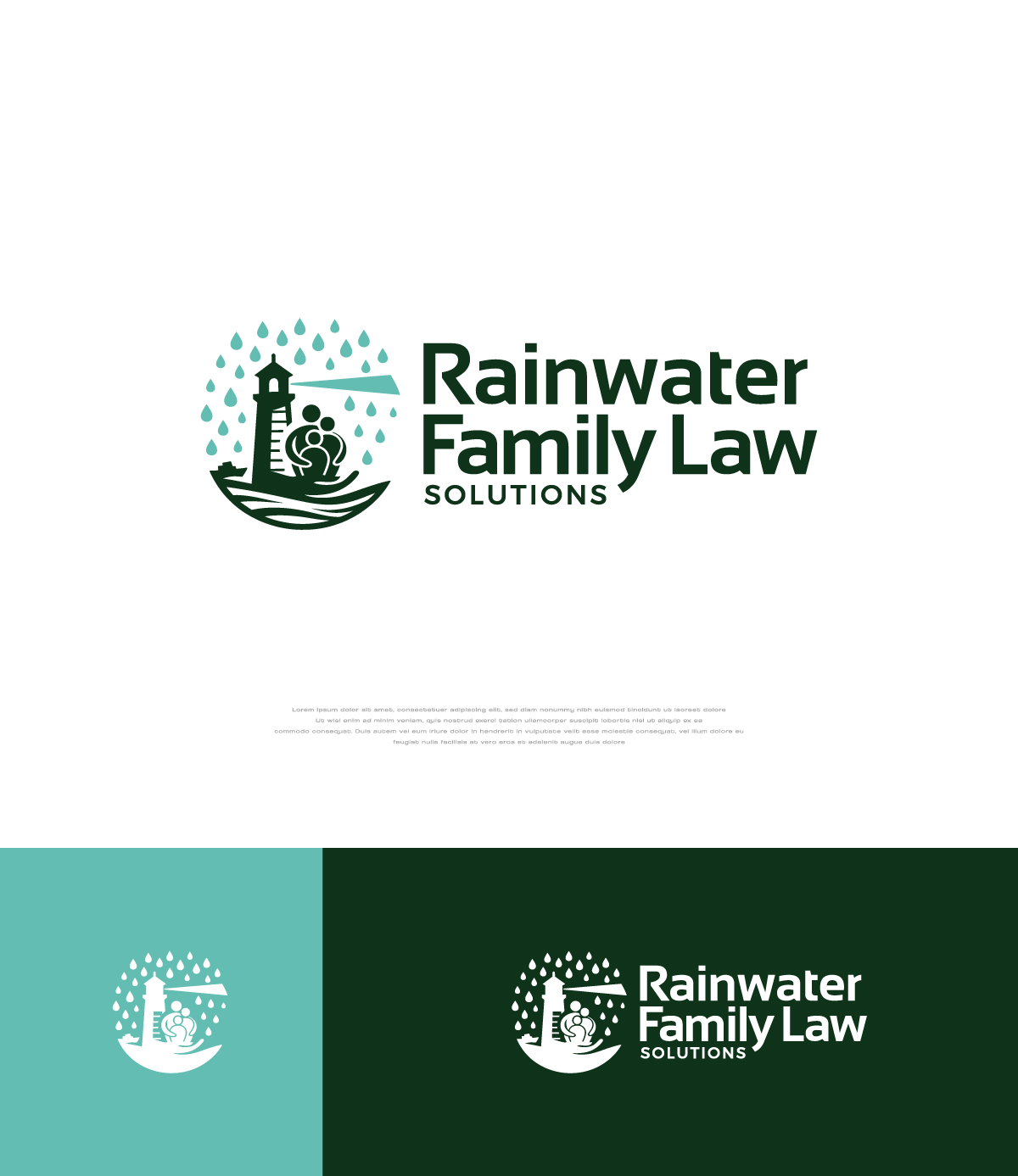 Logo Design by apik. for Rainwater Family Law Solutions, APC | Design #36272468