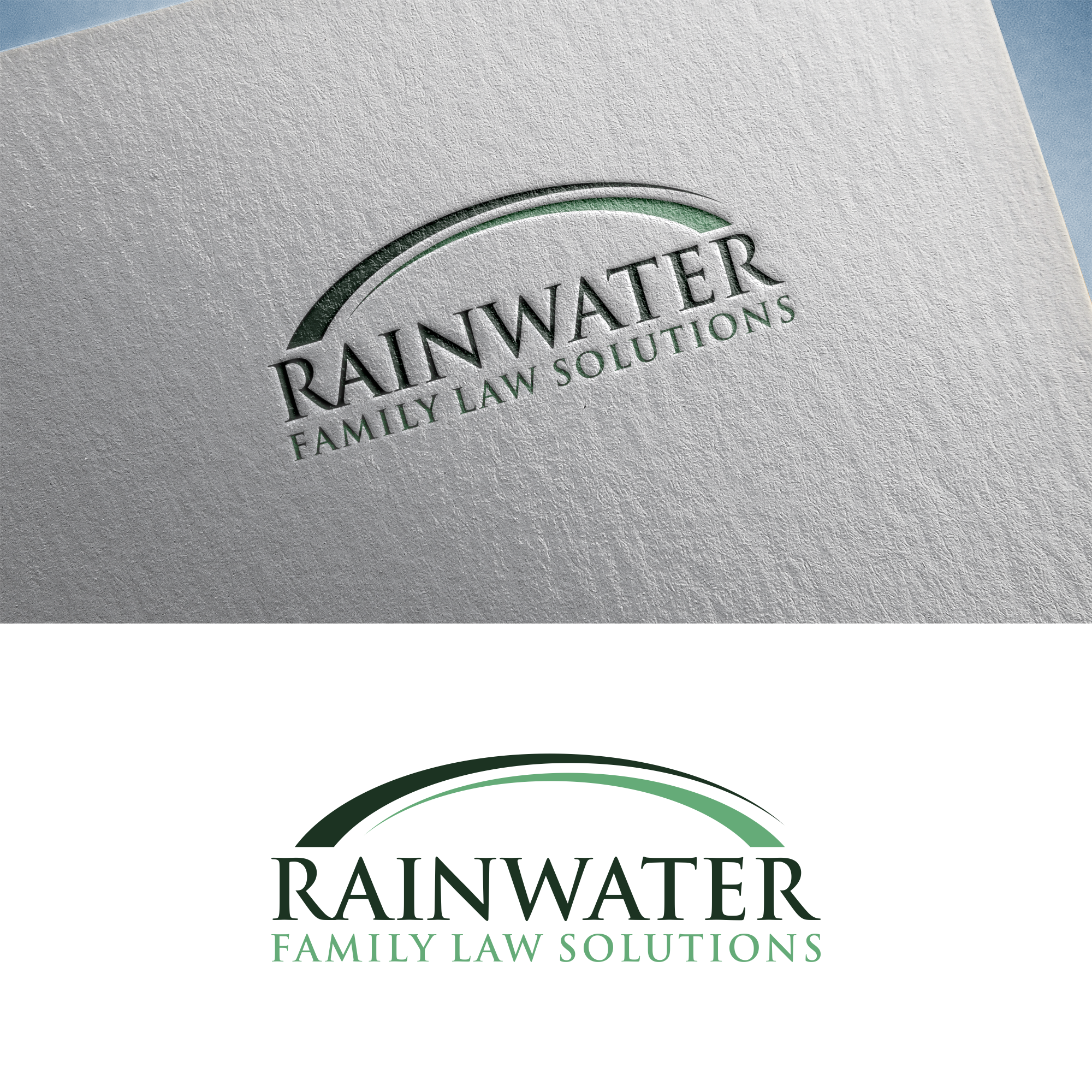Logo Design by ni9 for Rainwater Family Law Solutions, APC | Design #36270684