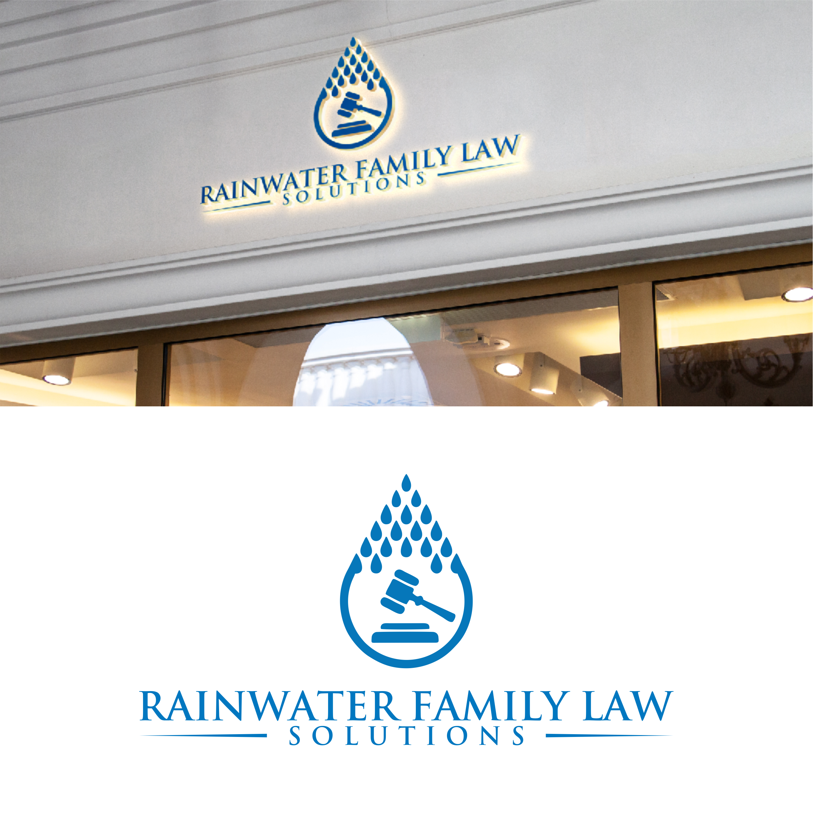 Logo Design by diego costa for Rainwater Family Law Solutions, APC | Design #36268846