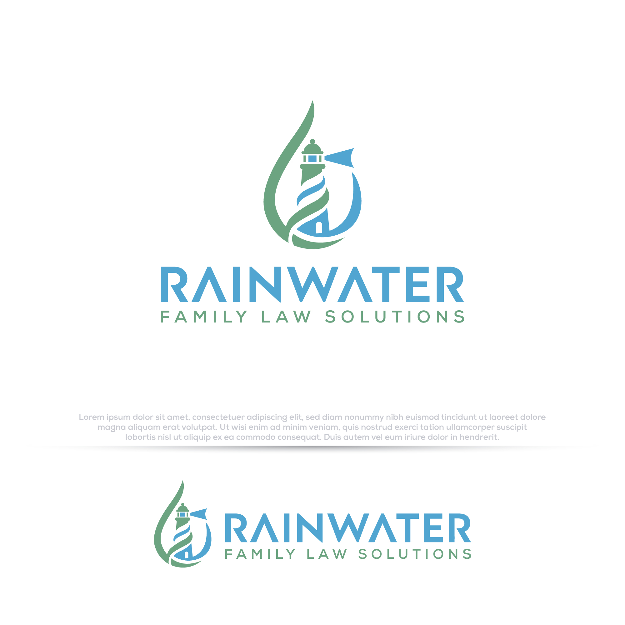Logo Design by Pilot_DesignR™ for Rainwater Family Law Solutions, APC | Design #36272170
