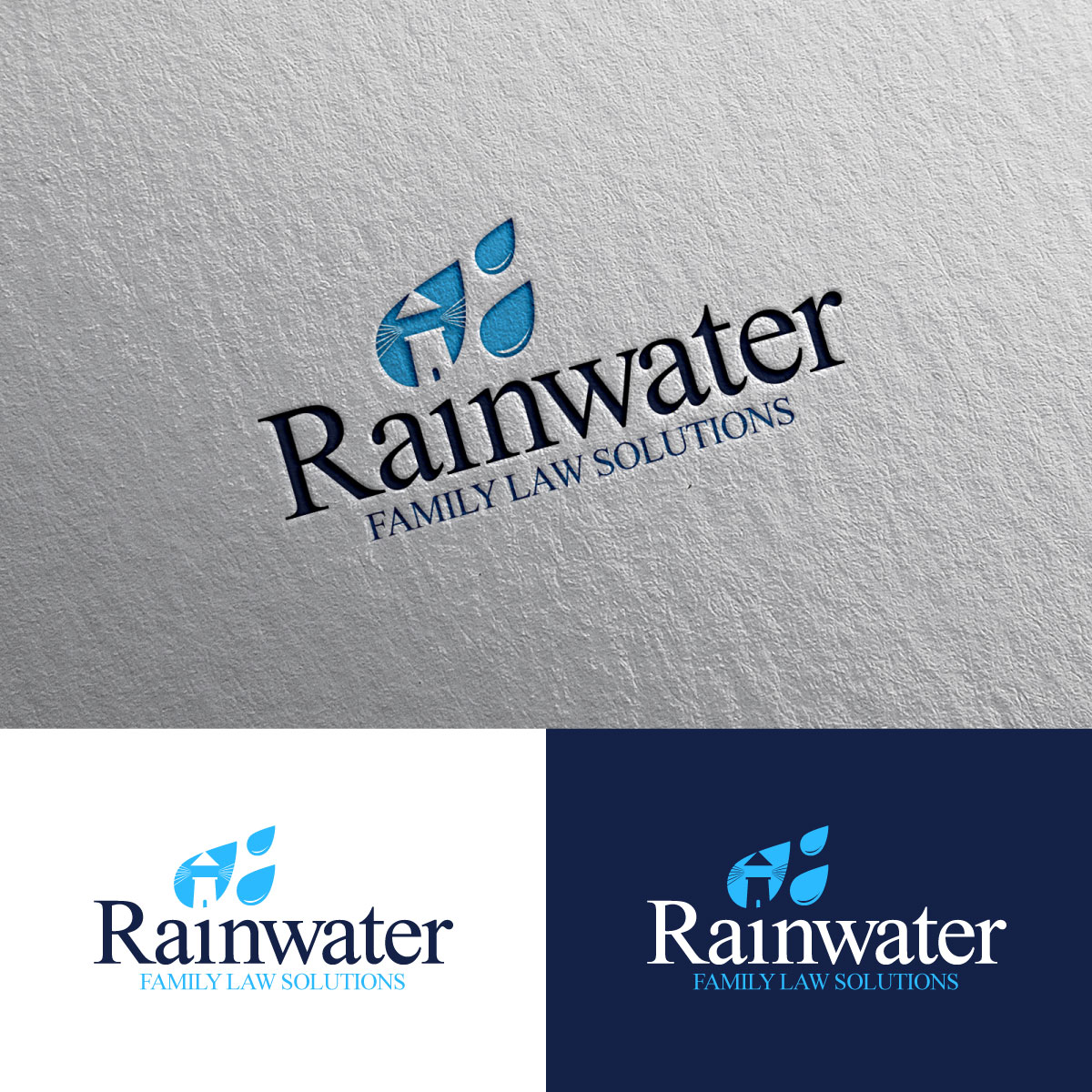 Logo Design by Alex Henry for Rainwater Family Law Solutions, APC | Design #36269636