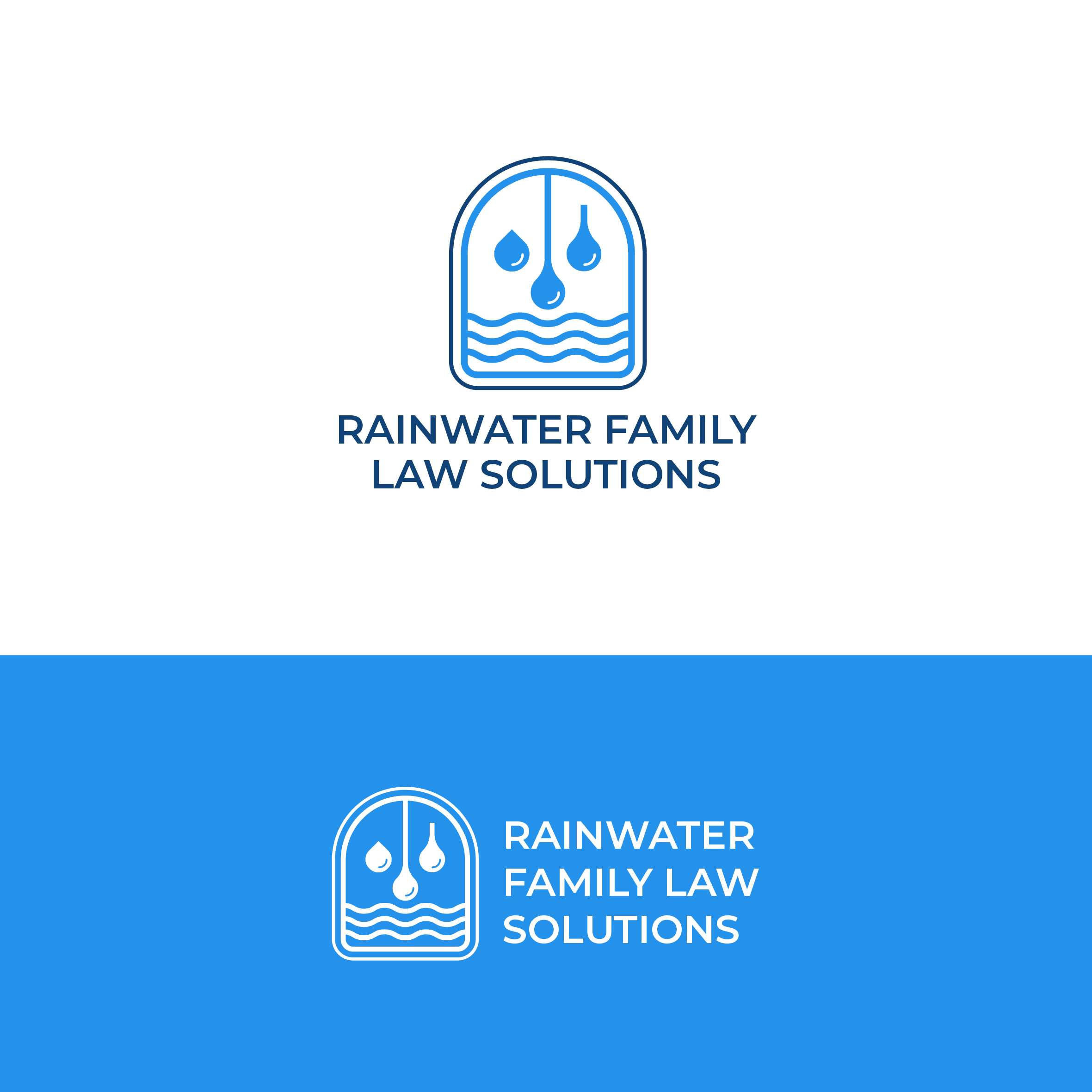 Logo Design by Boril Std for Rainwater Family Law Solutions, APC | Design #36267717