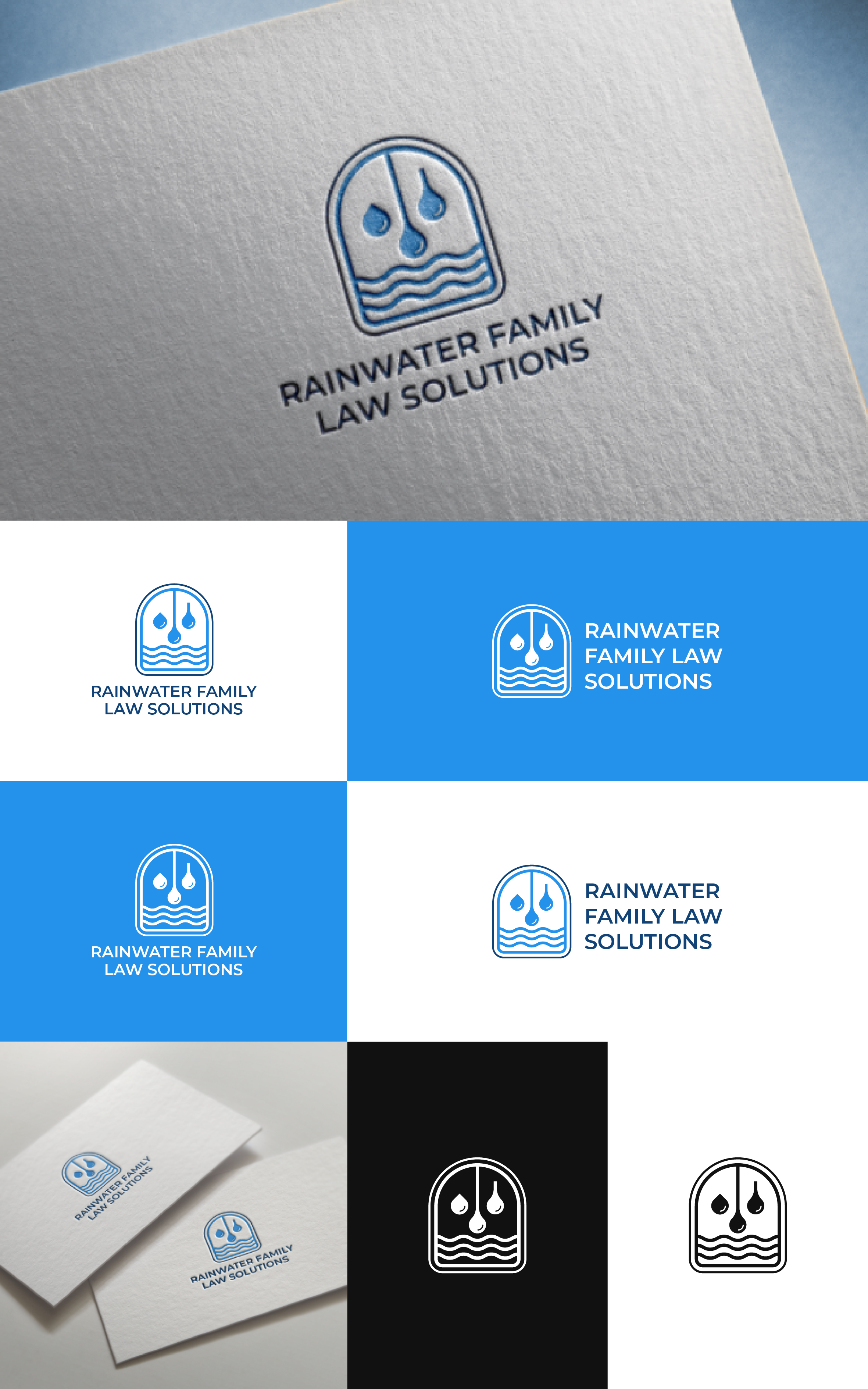 Logo Design by Boril Std for Rainwater Family Law Solutions, APC | Design #36267721