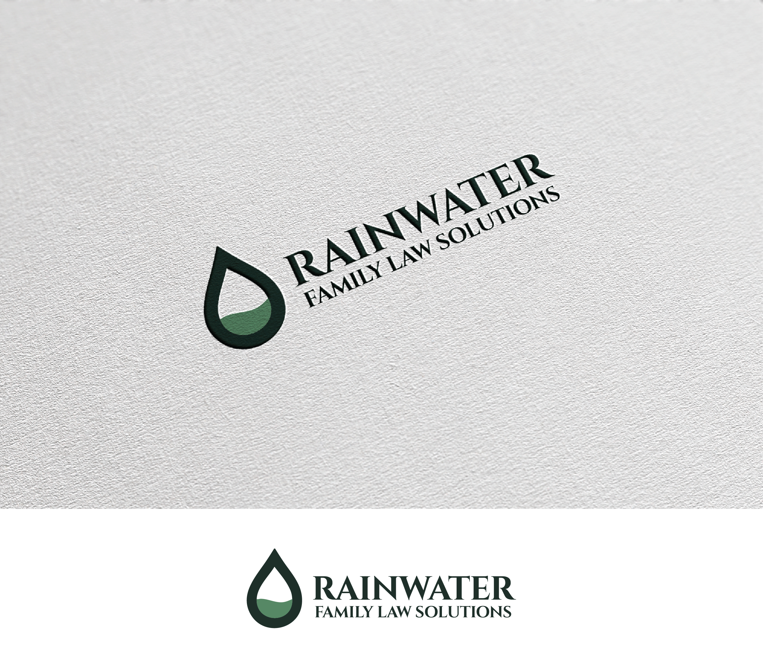 Logo Design by Afsana_Hoque for Rainwater Family Law Solutions, APC | Design #36278327