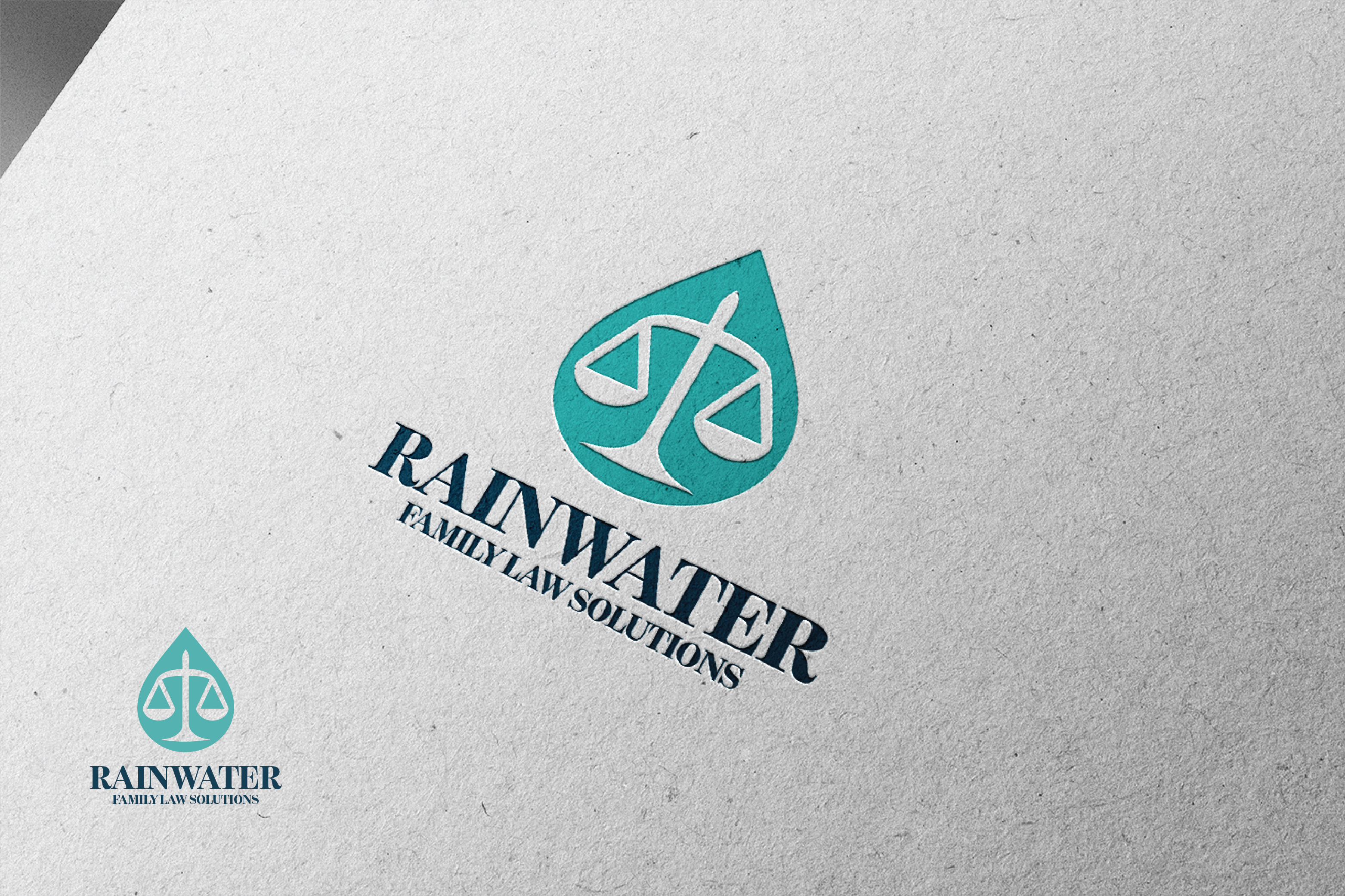 Logo Design by raju.creative for Rainwater Family Law Solutions, APC | Design #36276025