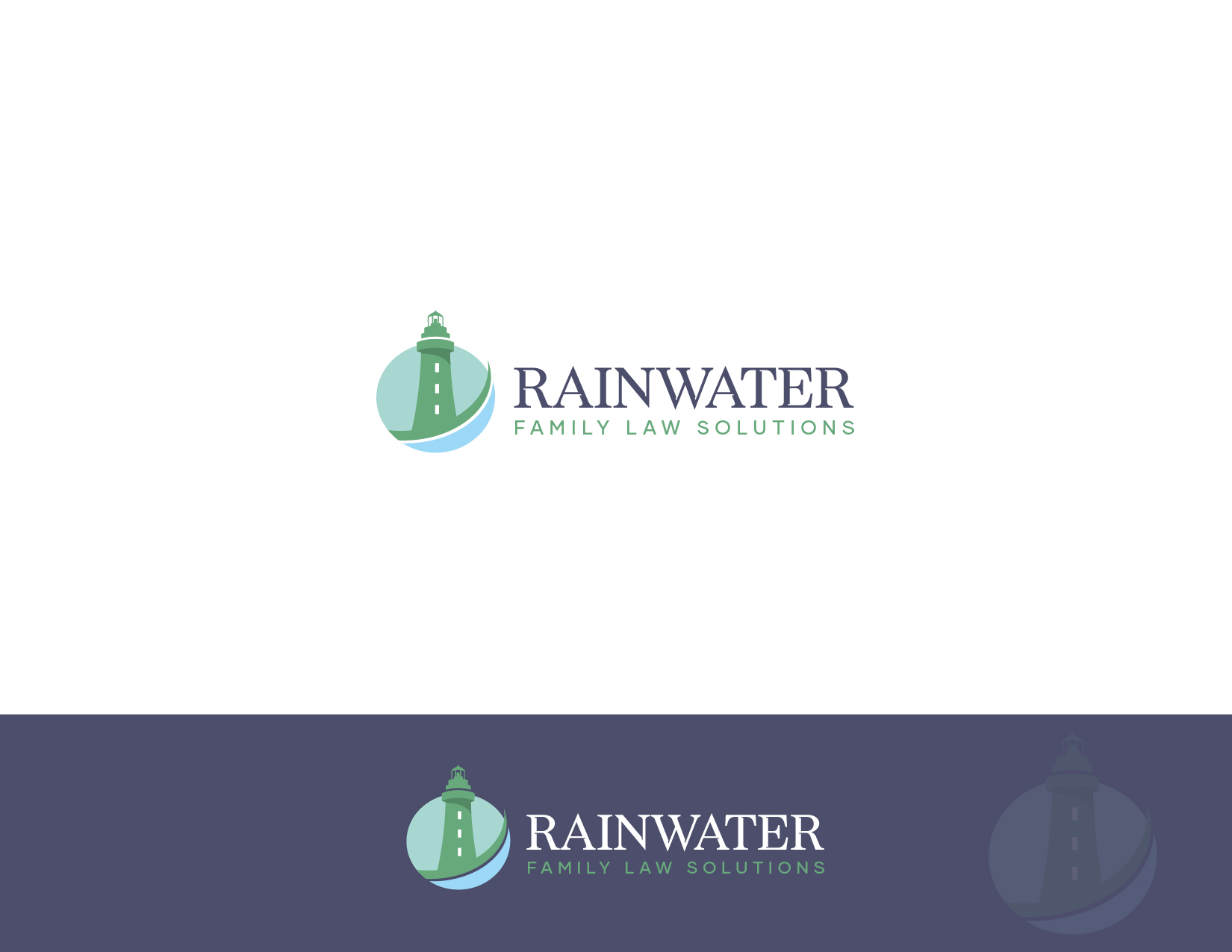 Logo Design by JuniorDesigns for Rainwater Family Law Solutions, APC | Design #36266806