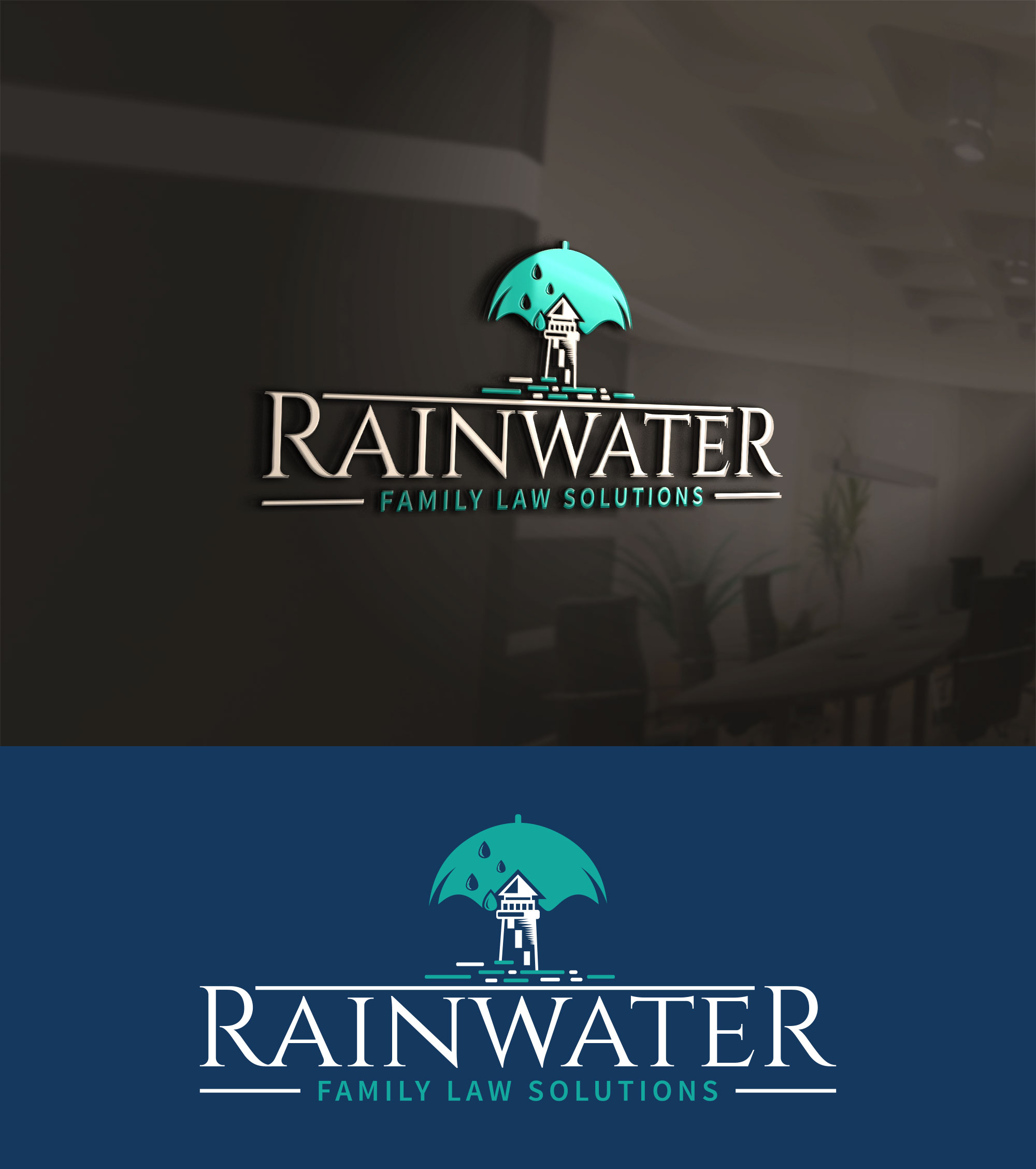 Logo Design by Impressive Designs for Rainwater Family Law Solutions, APC | Design #36270290