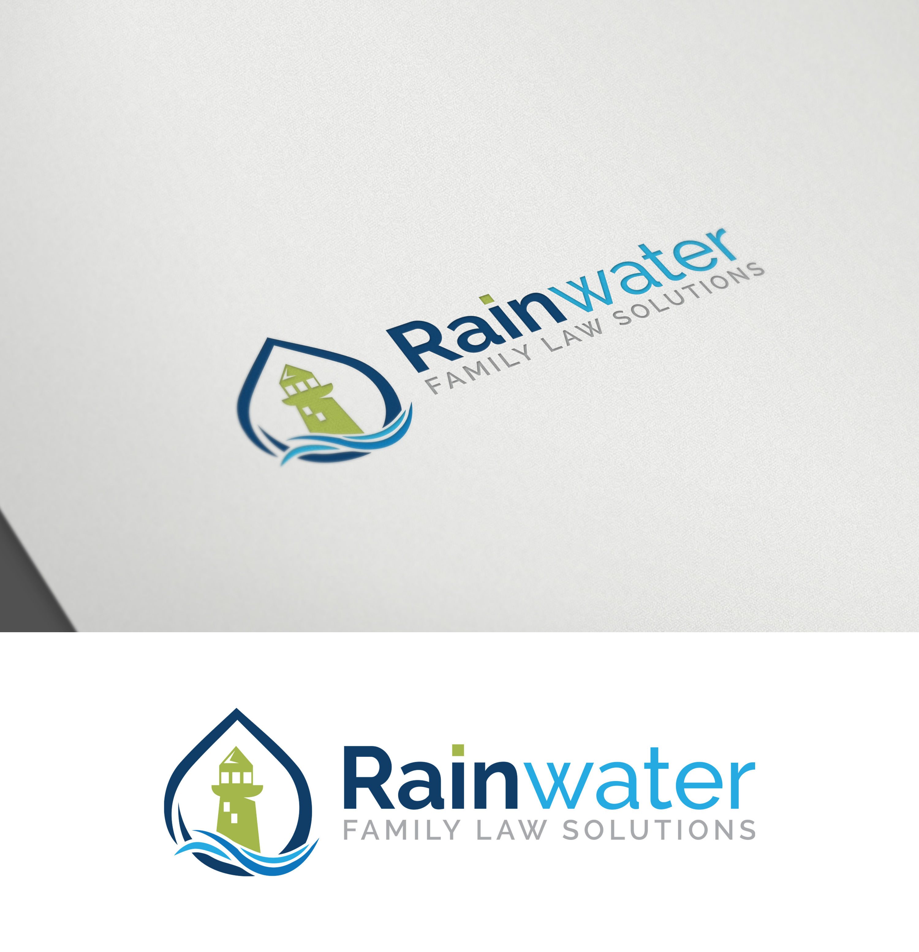Logo Design by Impressive Designs for Rainwater Family Law Solutions, APC | Design #36270291
