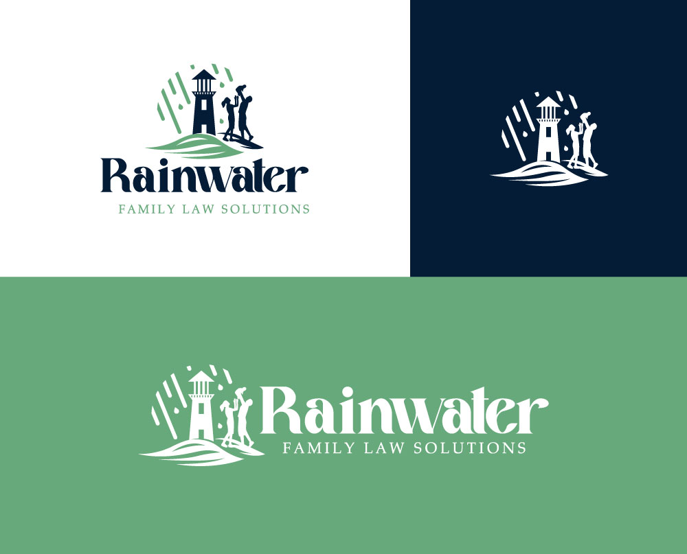 Logo Design by Cre@8ive.Colors for Rainwater Family Law Solutions, APC | Design #36267072