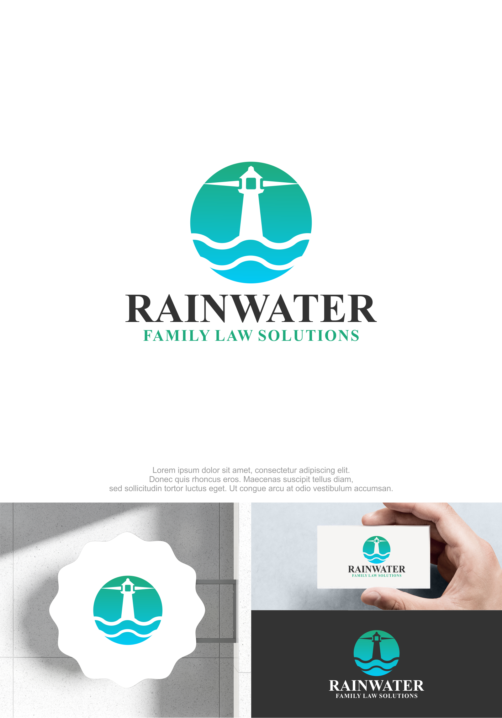 Logo Design by M.Syaiful Huda for Rainwater Family Law Solutions, APC | Design #36268130
