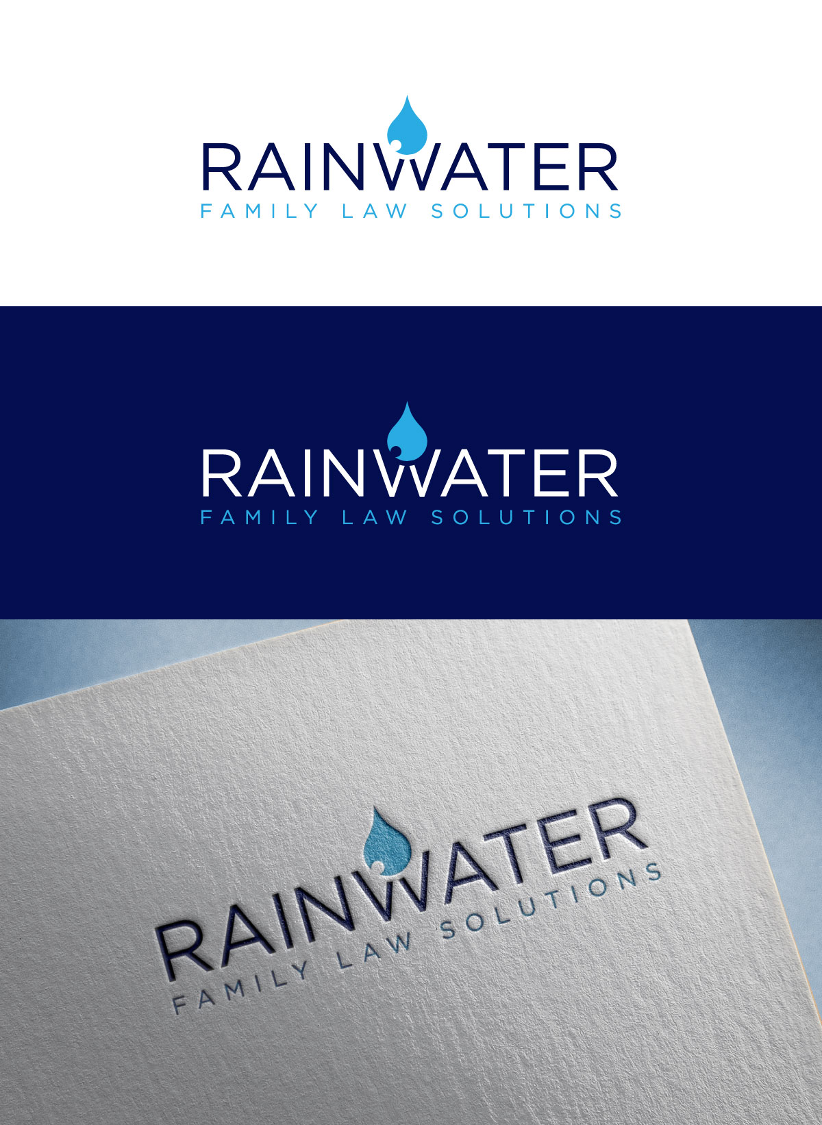 Logo Design by flora.c design for Rainwater Family Law Solutions, APC | Design #36270151