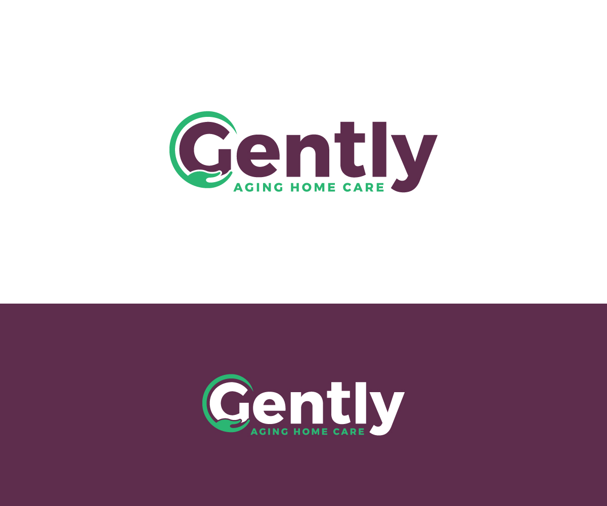Logo Design by Widi Nalendra for Gently Aging Home Care, inc. | Design #36289977