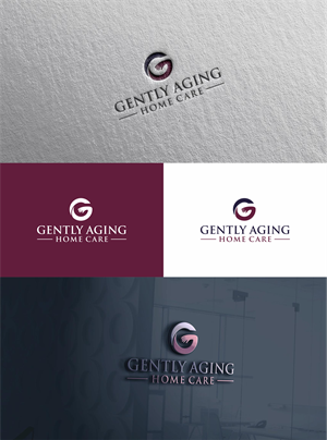 Logo Design by ndra for Gently Aging Home Care, inc. | Design: #36269763