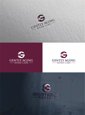 Logo Design by ndra for Gently Aging Home Care, inc. | Design: #36269813