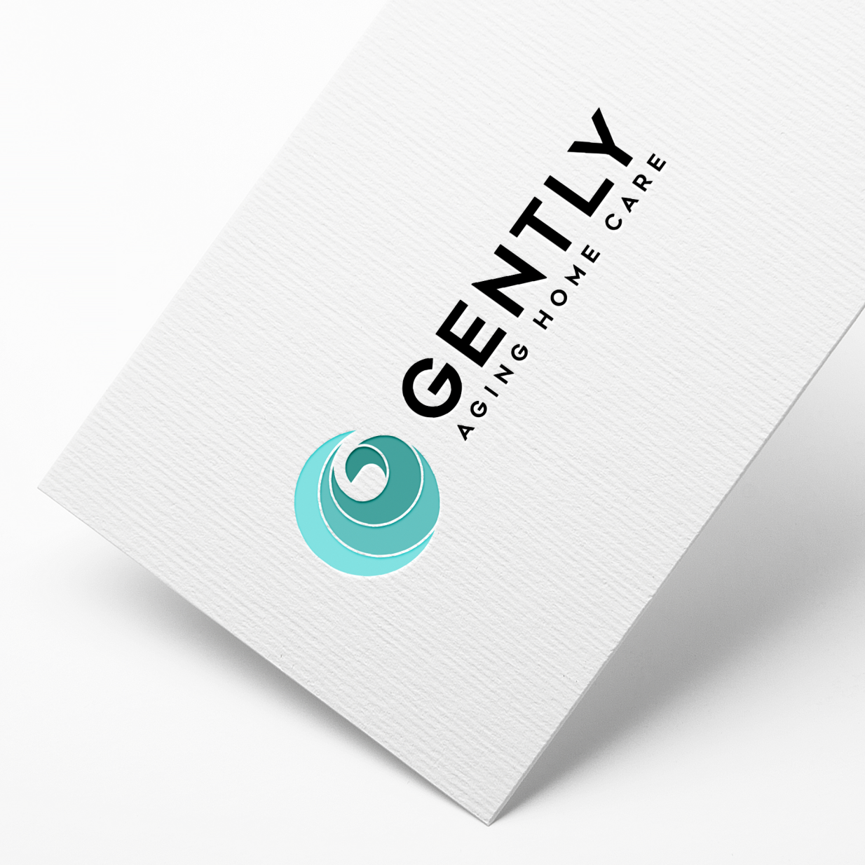 Logo Design by The Blue for Gently Aging Home Care, inc. | Design #36268253