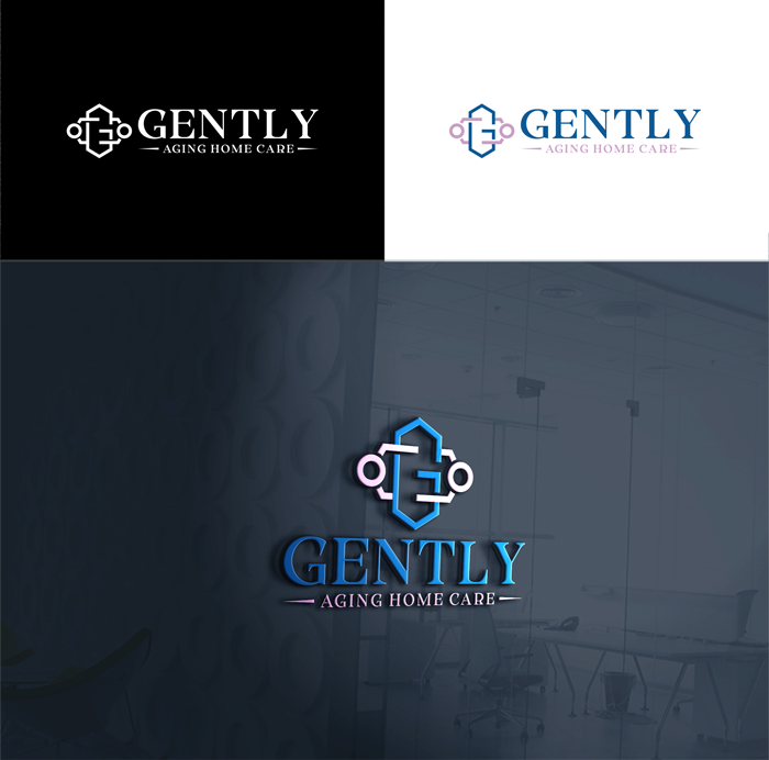 Logo Design by Alb@ri for Gently Aging Home Care, inc. | Design #36275899