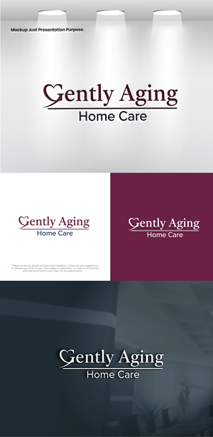 Logo Design by VectorForge for Gently Aging Home Care, inc. | Design: #36273286