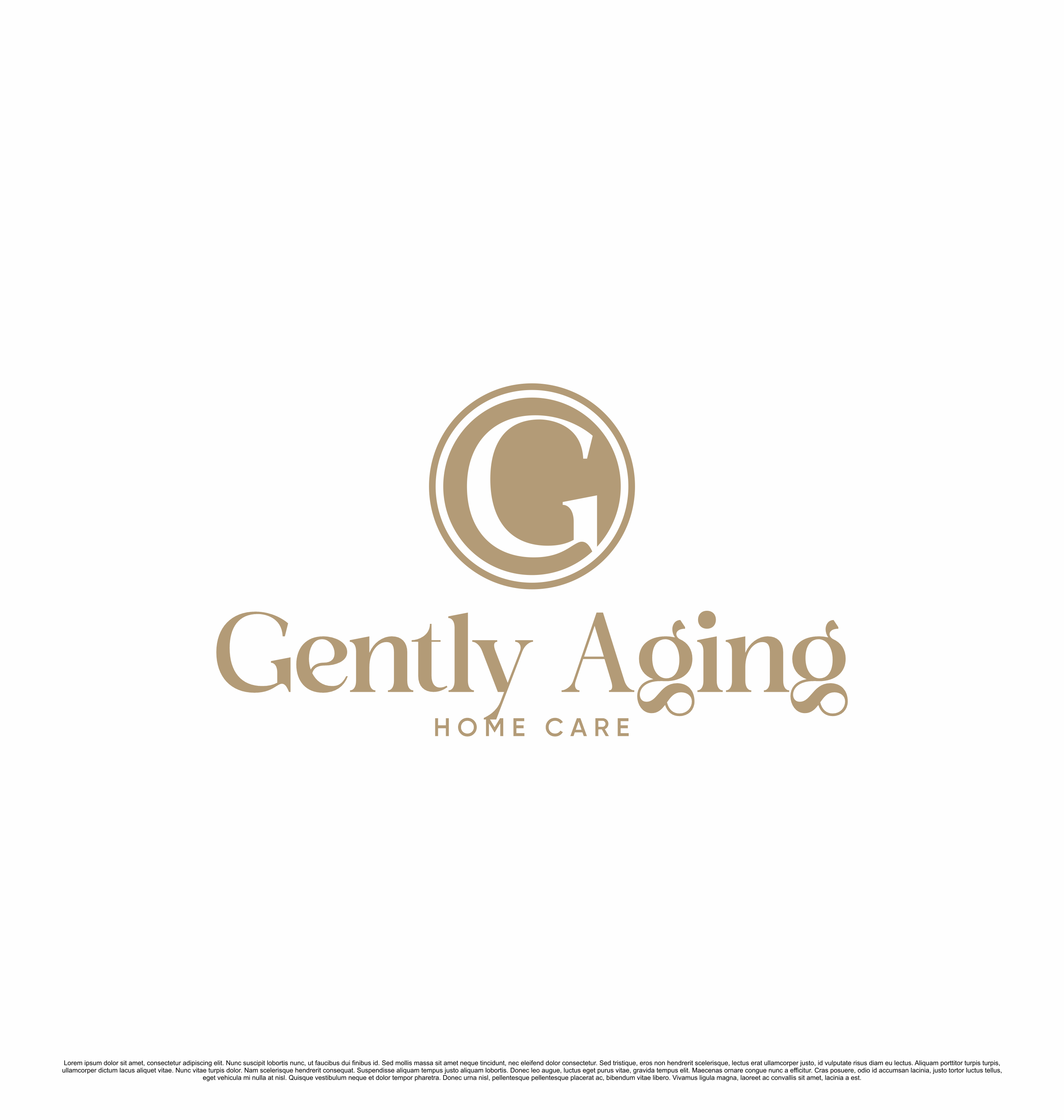 Logo Design by saesean for Gently Aging Home Care, inc. | Design #36277830