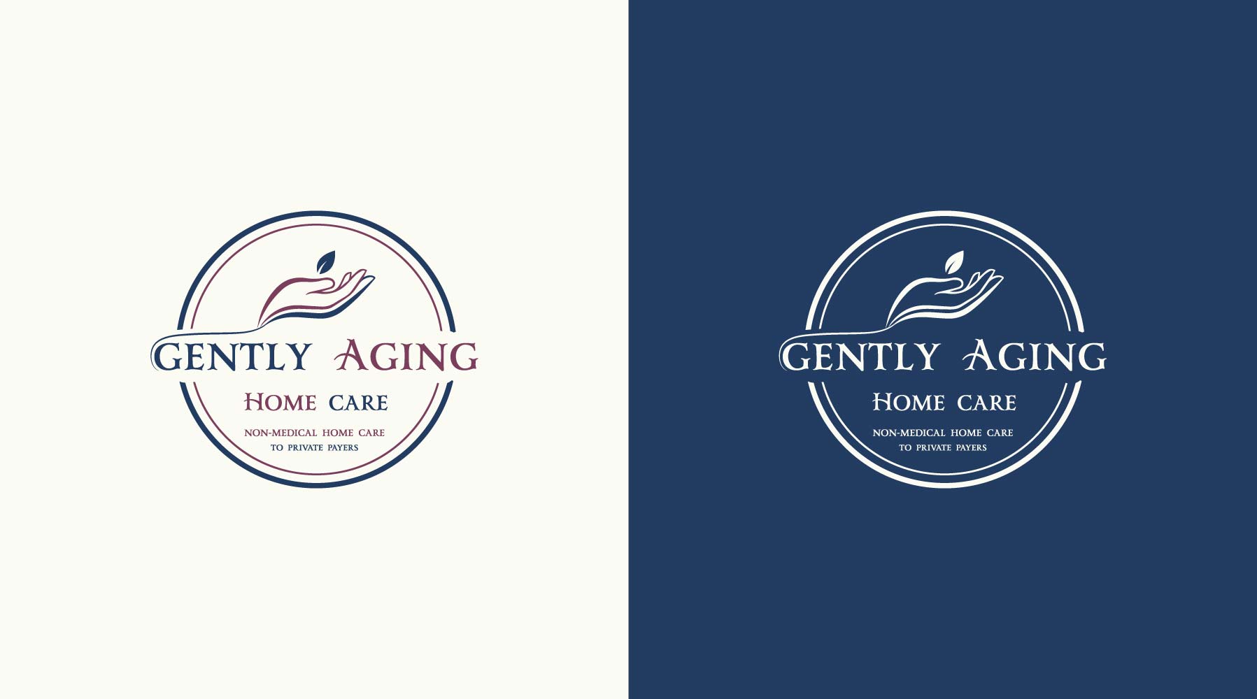 Logo Design by Ben Affleck for Gently Aging Home Care, inc. | Design #36300587