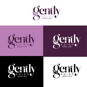 Logo Design by Shariqology for Gently Aging Home Care, inc. | Design: #36268804