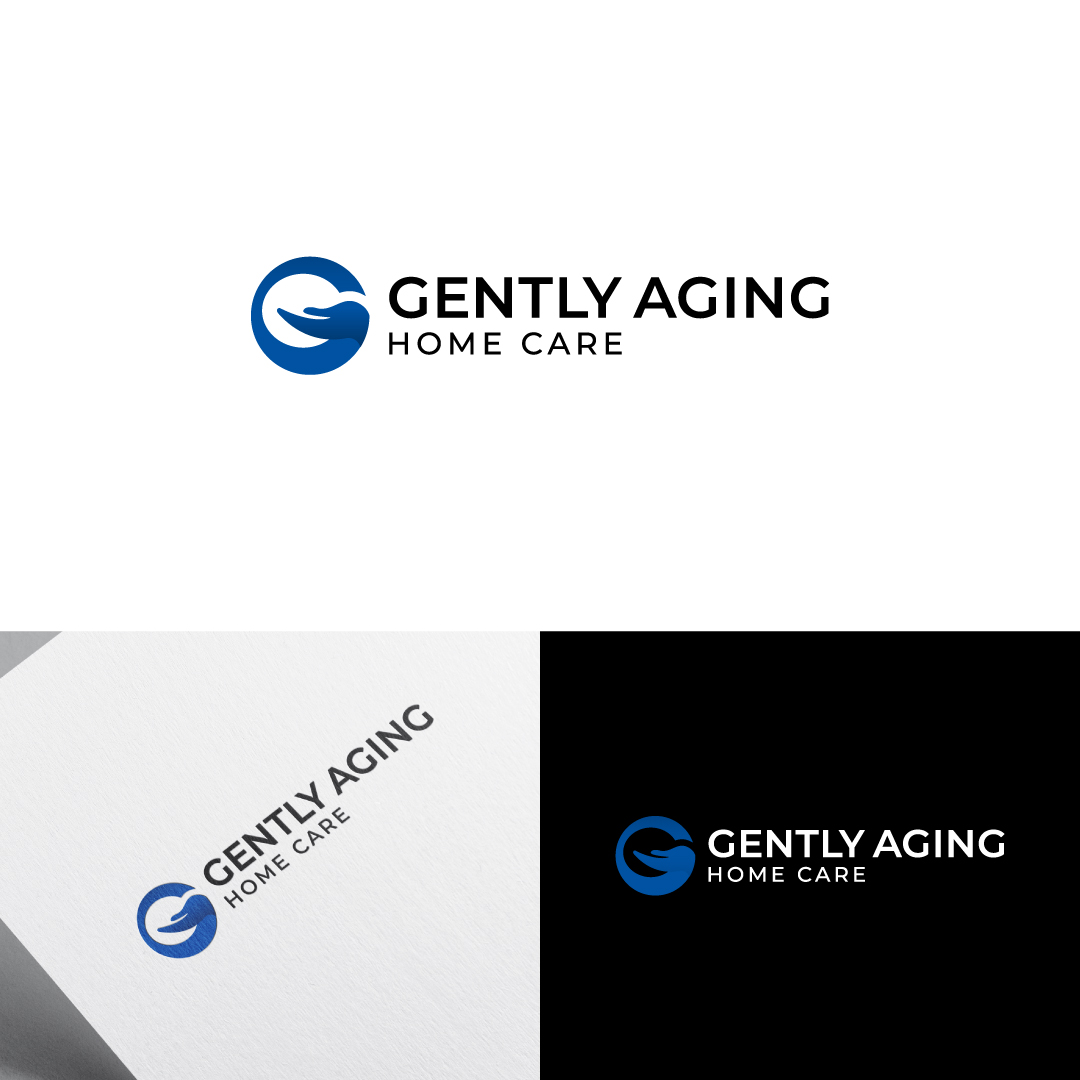 Logo Design by SAM-ART for Gently Aging Home Care, inc. | Design #36292585