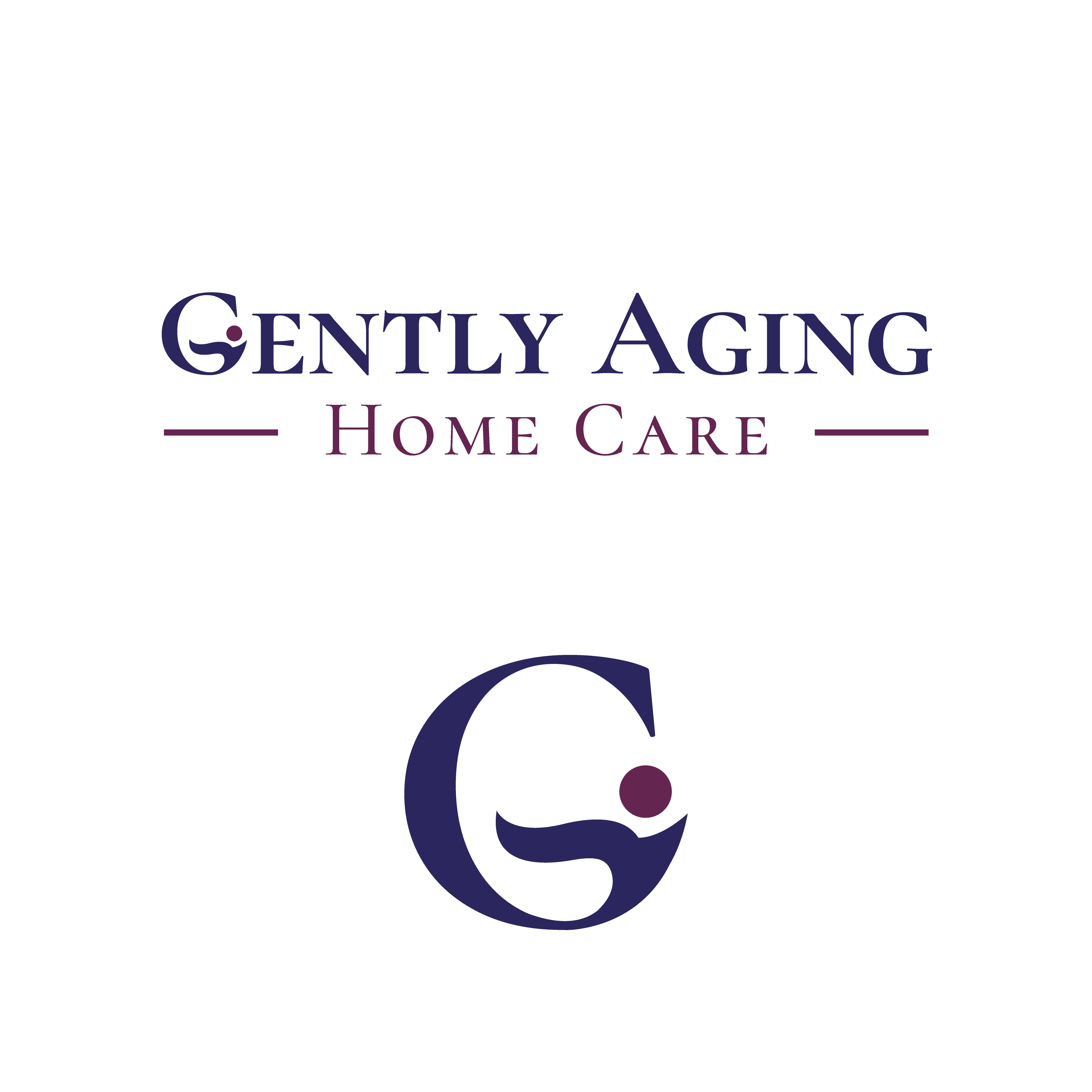 Logo Design by Casey Kelechi for Gently Aging Home Care, inc. | Design #36273474