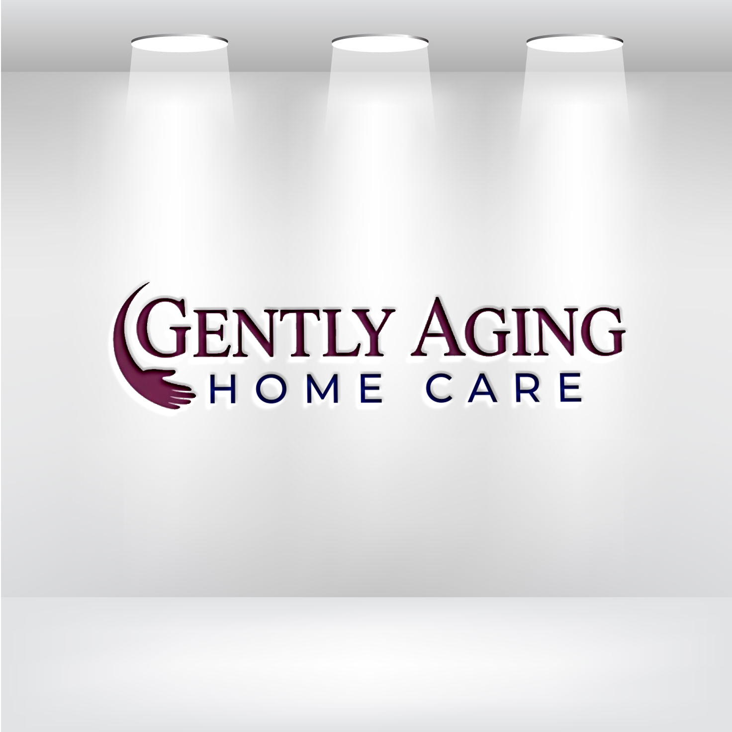 Logo Design by Pilot_DesignR™ for Gently Aging Home Care, inc. | Design #36269971