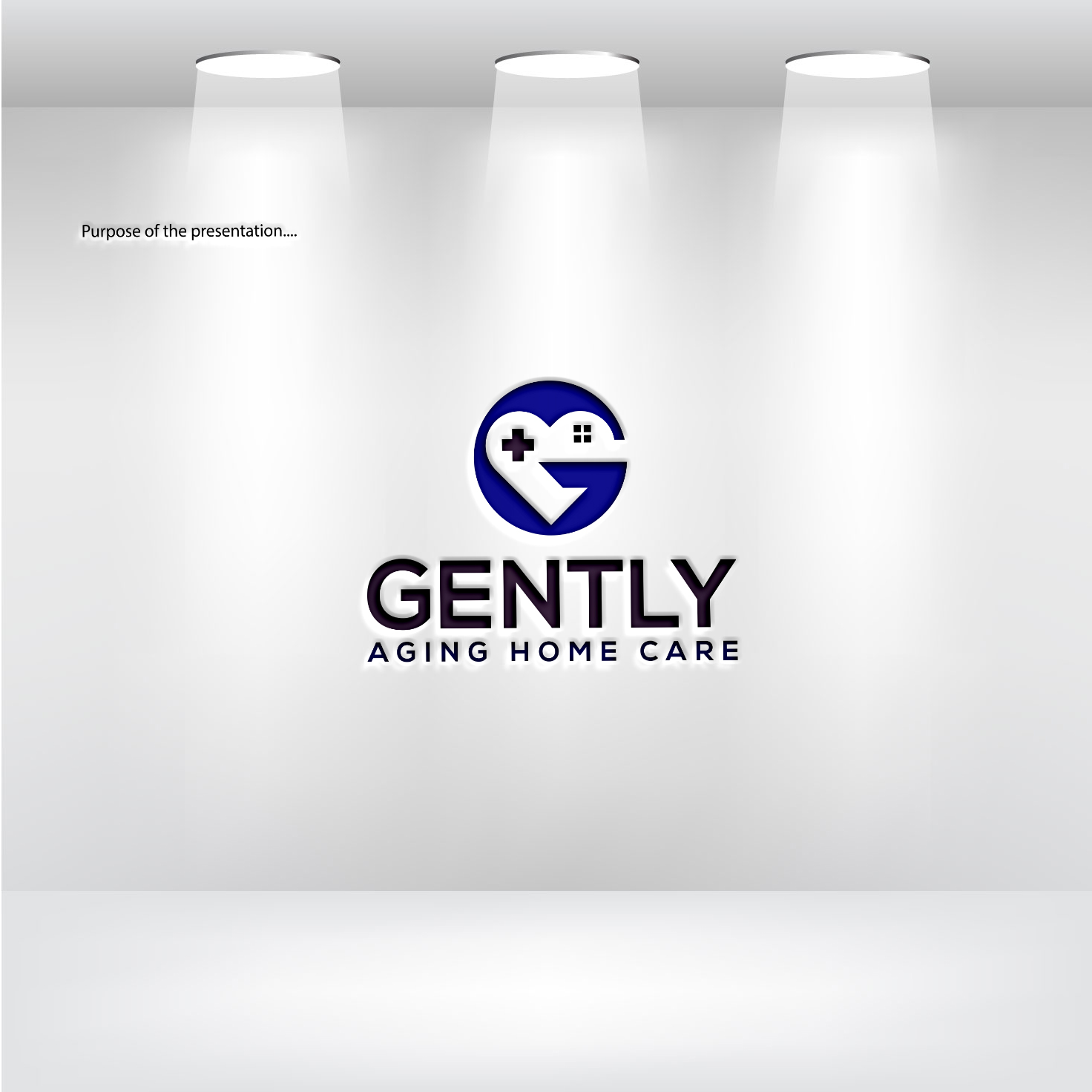 Logo Design by ExclusiveMind for Gently Aging Home Care, inc. | Design #36293800