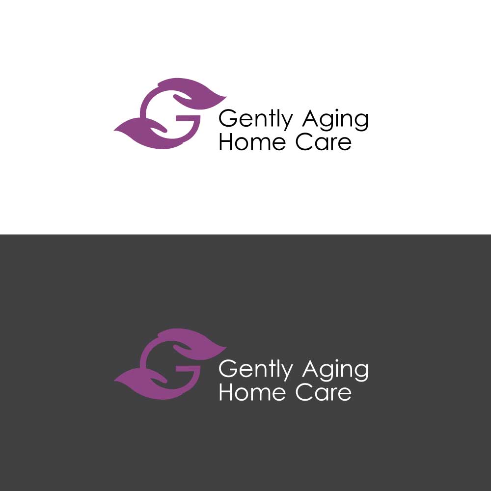 Logo Design by ravizg for Gently Aging Home Care, inc. | Design #36275746