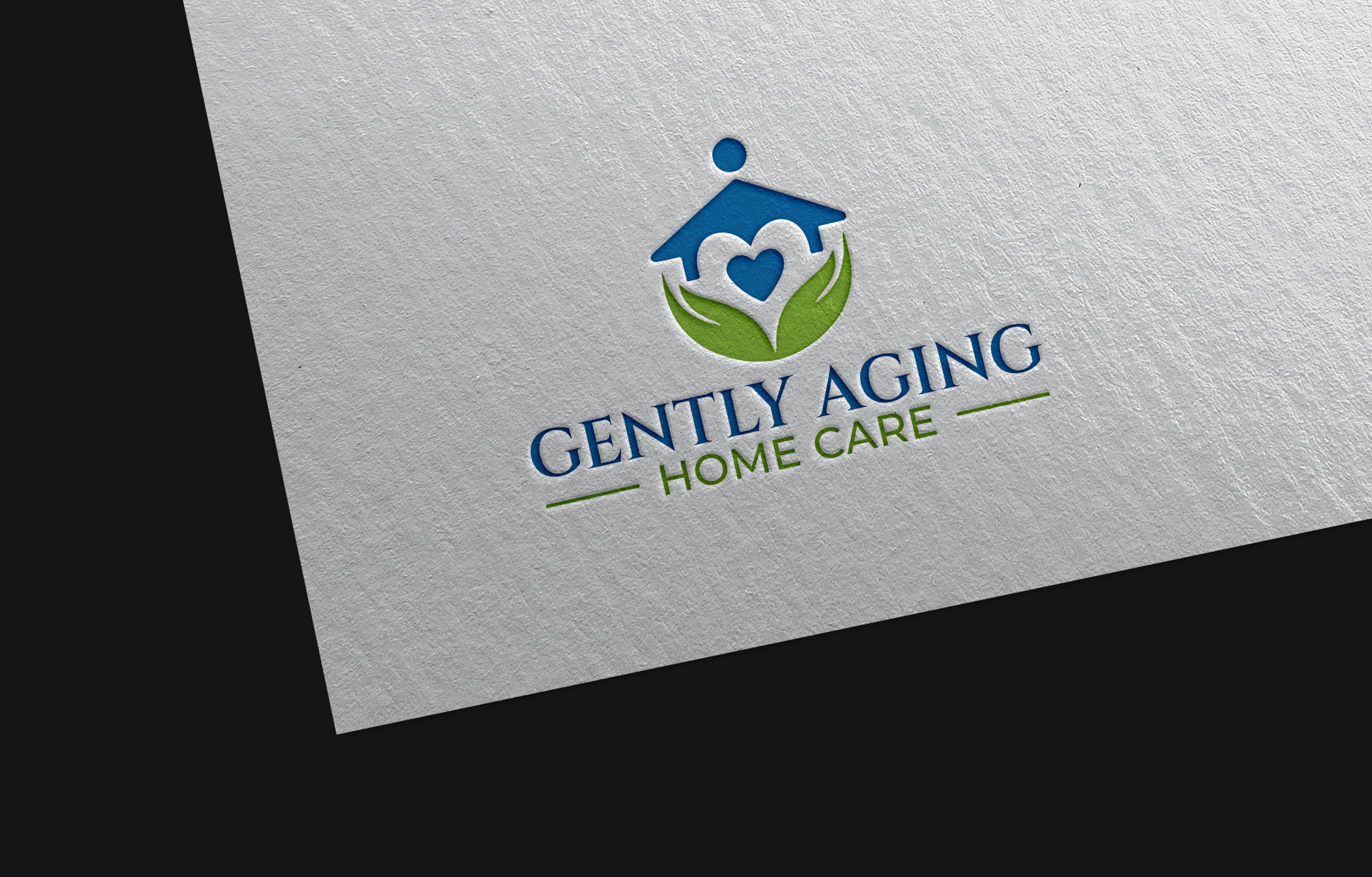 Logo Design by GraphiqueLab for Gently Aging Home Care, inc. | Design #36273180